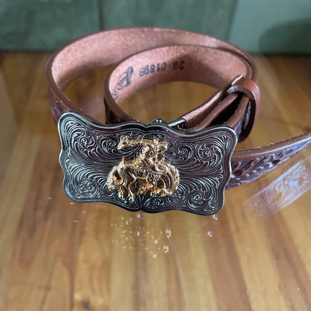 Bucking Bronco kids Belt